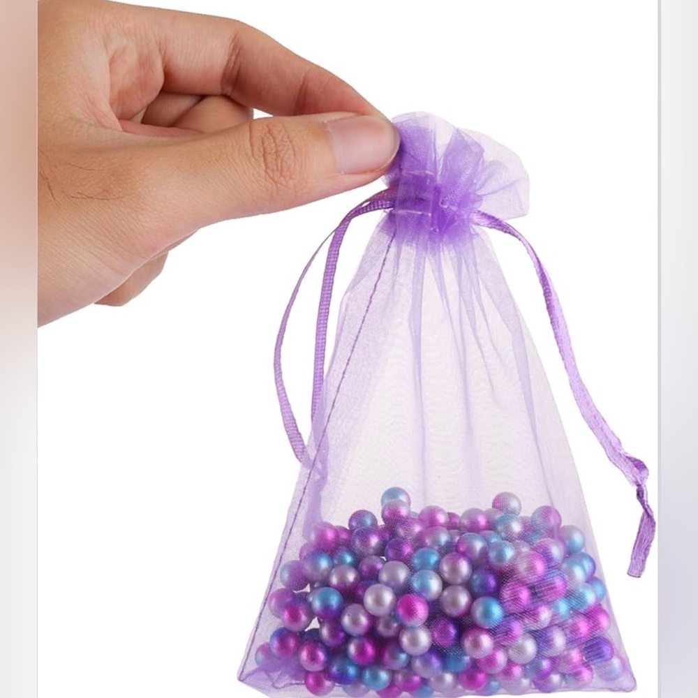 25 Organza Drawstring Bags